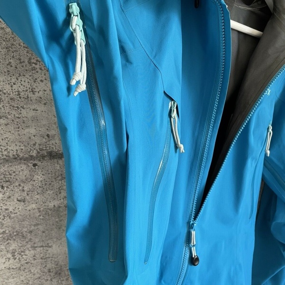 Arcteryx Jacket AR Gore Tex Pro Shell Blue Women's Sz Xs❤️ - Picture 9 of 12
